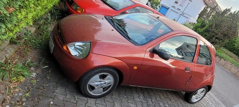 Rot Gebraucht 1999 Ford Ka Kleinwagen | 250 € (Guter Preis) - Bild 1/4