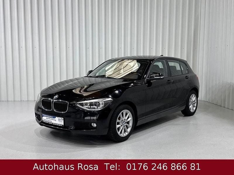 Gebraucht BMW 116 Advantage 116 PS (85 kW) 2015 Schwarz Kleinwagen