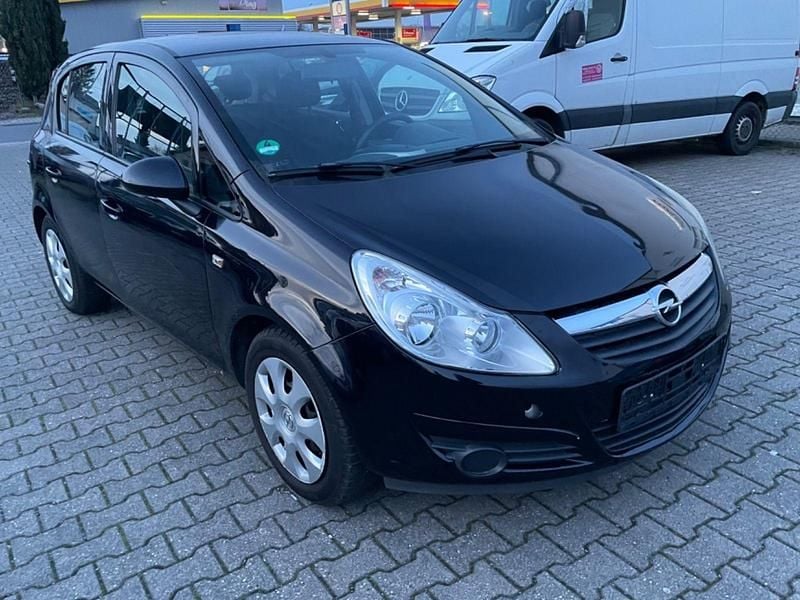 Gebraucht Opel Corsa Edition 80 PS (58 kW) 2008 Schwarz Kleinwagen