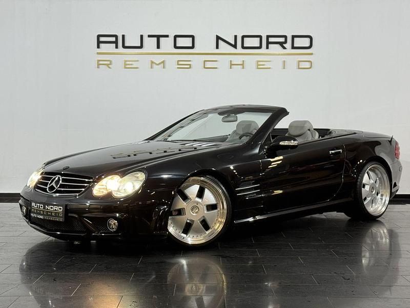 Gebraucht Mercedes SL500 AMG 306 PS (225 kW) 2003 Schwarz Cabrio