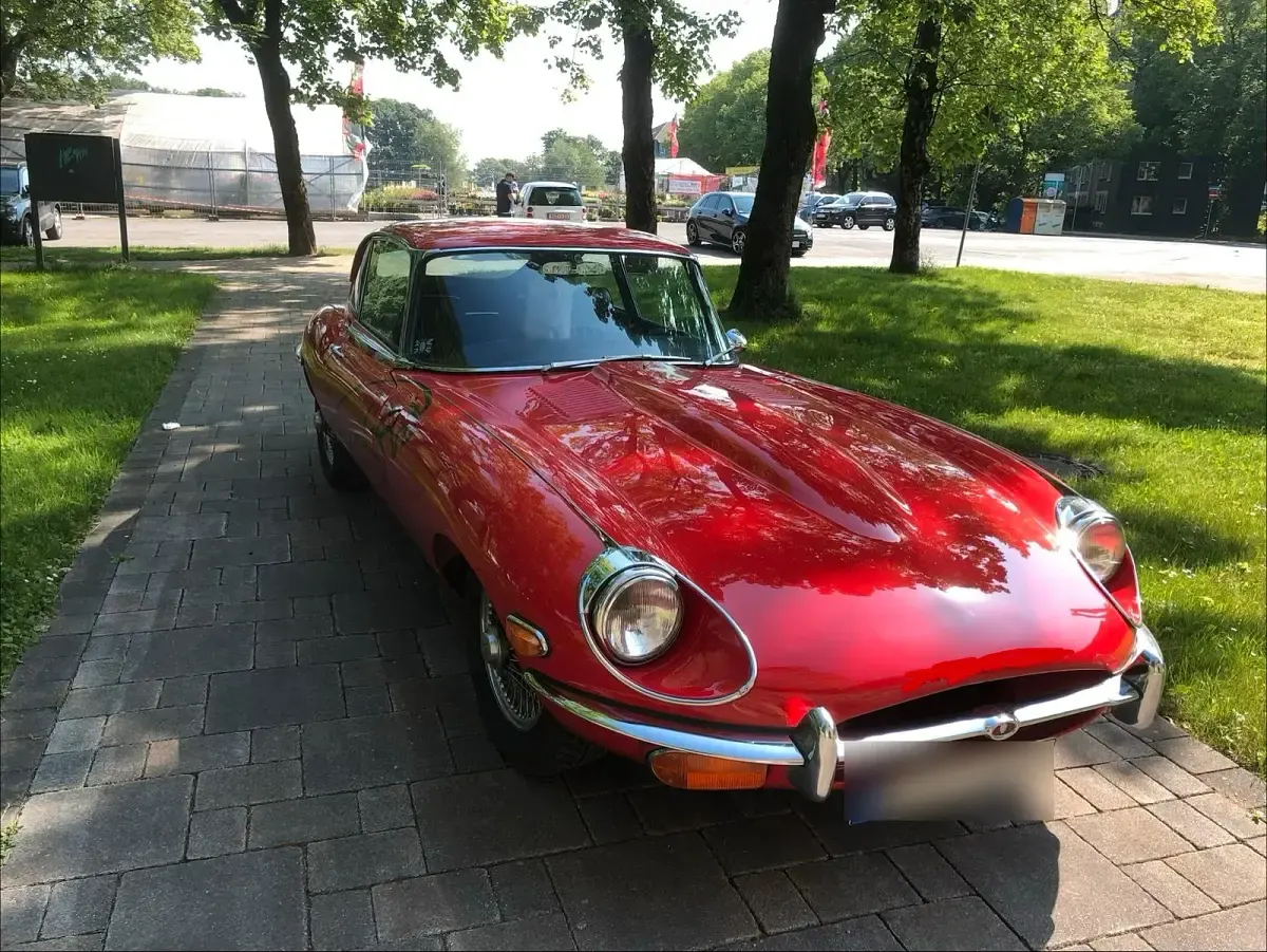 Używany Jaguar E-Type 219 KM (161 kW) 1970 Czerwony Coupe