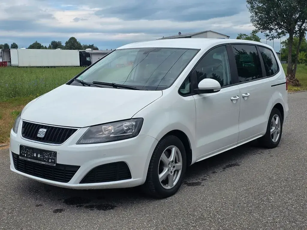 Gebraucht Seat Alhambra 140 PS (102 kW) 2015 Weiß Van / Kleinbus