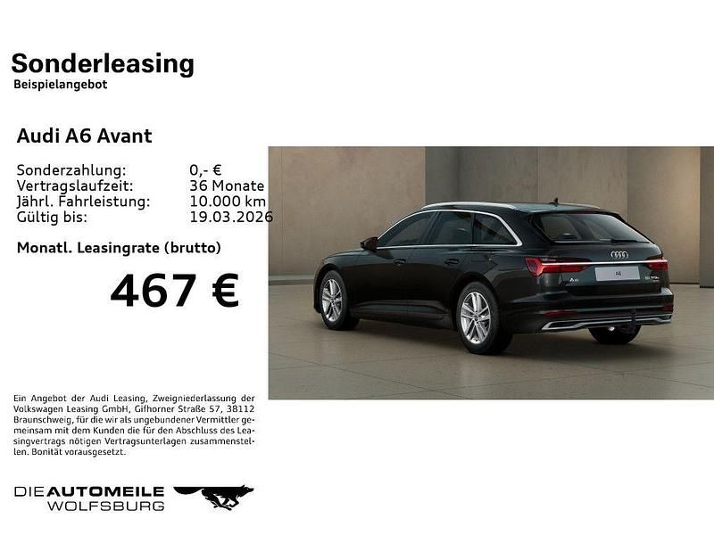 Gebraucht Audi A6 Advanced 299 PS (219 kW) 2025 Mythosschwarz metallic Kombi