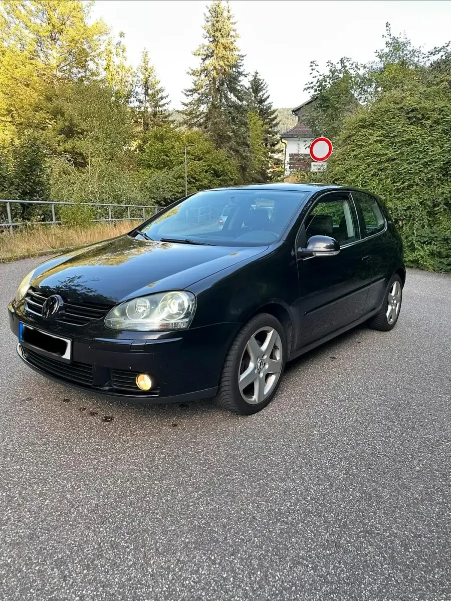 Gebraucht VW Golf V Goal 105 PS (77 kW) 2006 Schwarz Kleinwagen