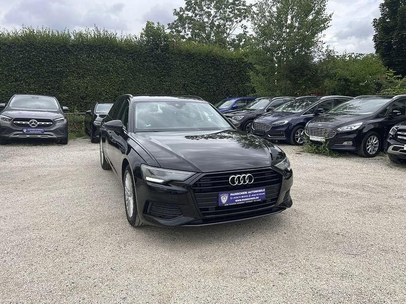Brillantschwarz Gebraucht 2021 Audi A6 Design Kombi | 27.949 € (Superpreis) - Bild 1/4