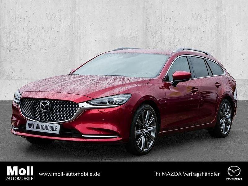 Rot Gebraucht 2019 Mazda 6 Sports-Line Kombi | 23.990 € (Fairer Preis) - Bild 1/4