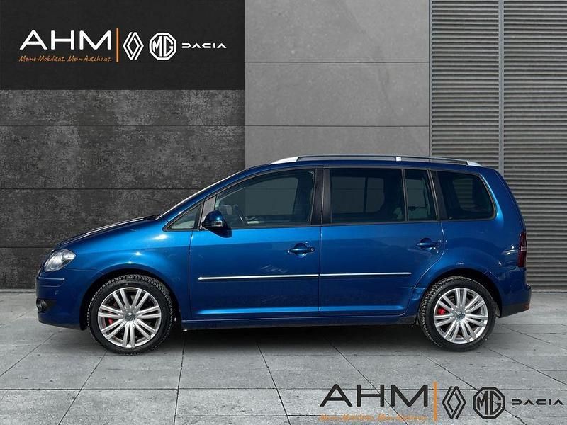 Gebraucht VW Touran Highline 170 PS (125 kW) 2007 Blau Van / Kleinbus