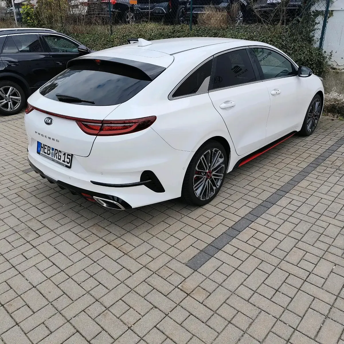 Gebraucht Kia ProCeed GT 204 PS (150 kW) 2019 Weiß Kombi