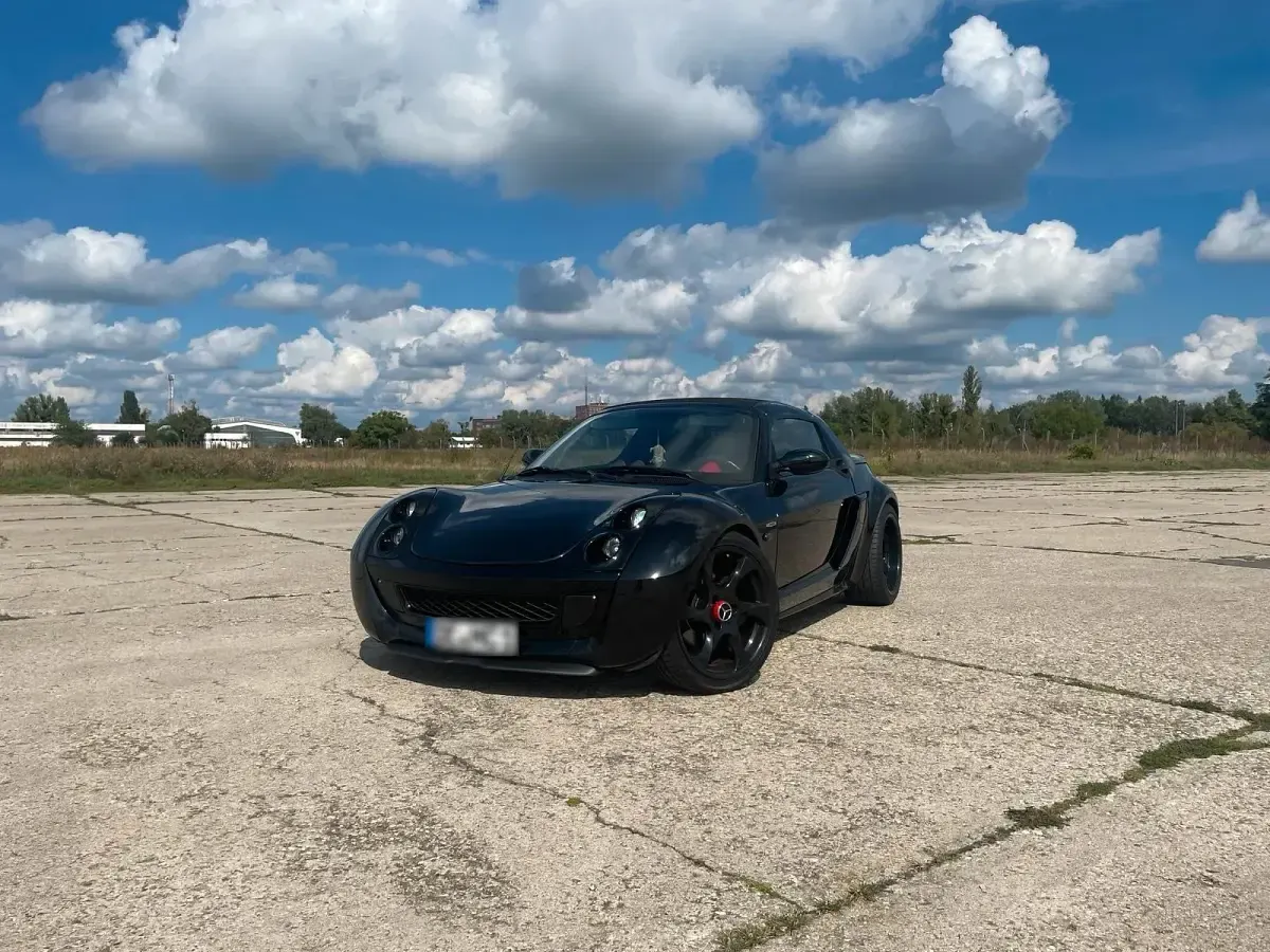Second-hand Smart Roadster 81 CP (59 kW) 2005 Negru Cabrio