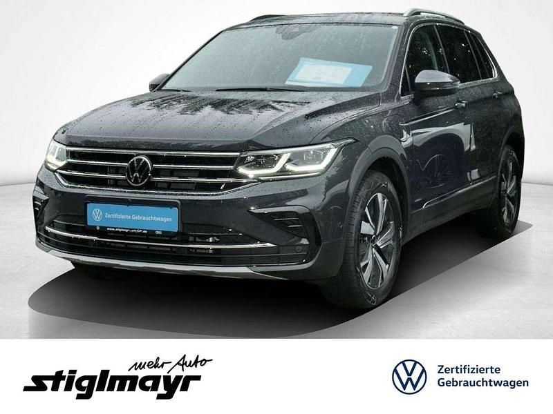 Uranograu Gebraucht 2022 VW Tiguan Elegance SUV | 28.690 € (Fairer Preis) - Bild 1/4