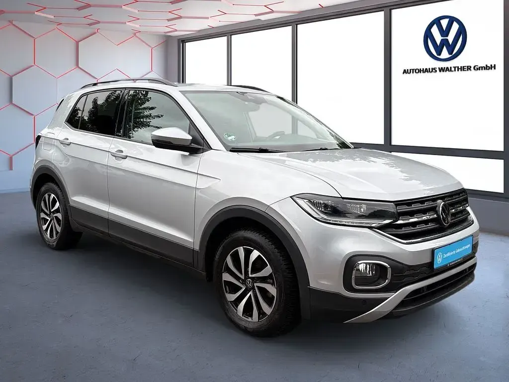 Gebraucht VW T-Cross Active 110 PS (80 kW) 2021 Silber SUV