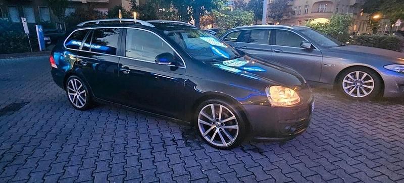 Schwarz Gebraucht 2008 VW Golf VI Sportline Kombi | 1.600 € (Superpreis) - Bild 1/4