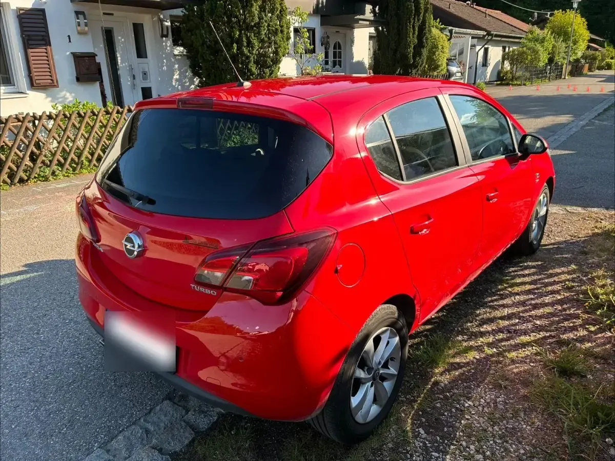 Gebraucht Opel Corsa Edition 101 PS (74 kW) 2018 Rot Kleinwagen