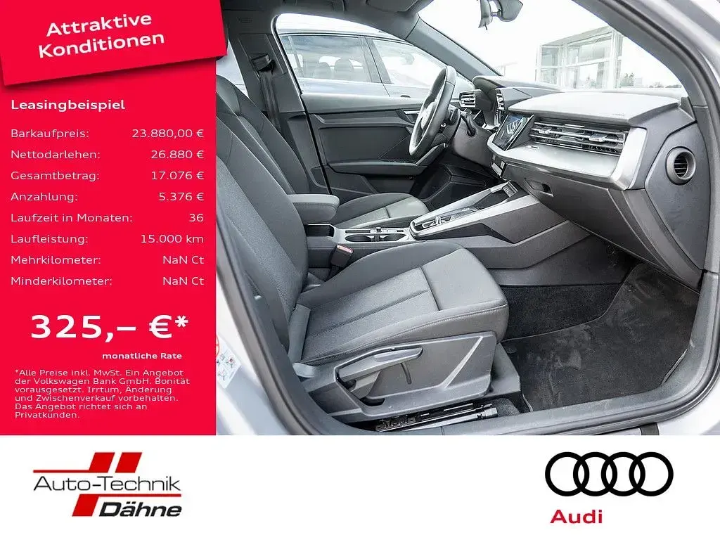 Gebraucht Audi A3 Advanced 150 PS (110 kW) 2022 Silber Limousine