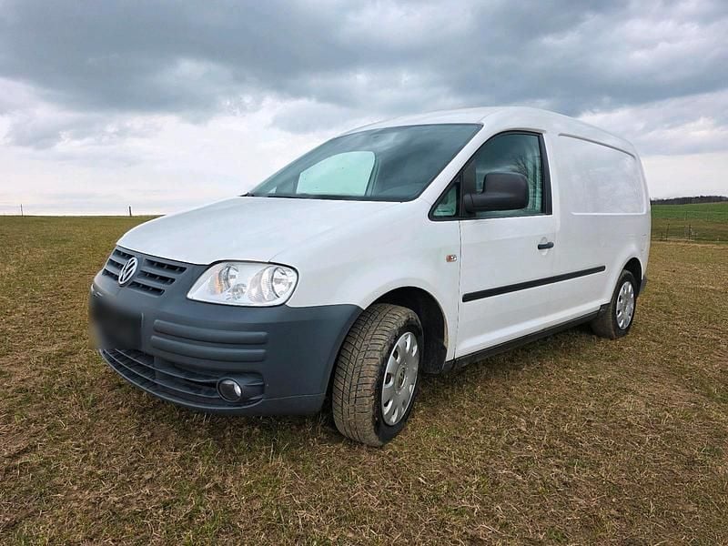 Gebraucht VW Caddy Maxi 105 PS (77 kW) 2010 Weiß Van / Kleinbus