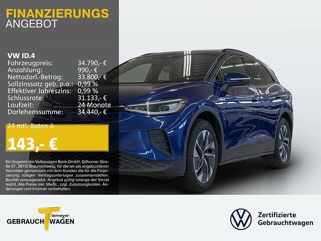 Gebraucht VW ID.4 Pro Performance 150 kW (204 PS) 2023 Blau SUV