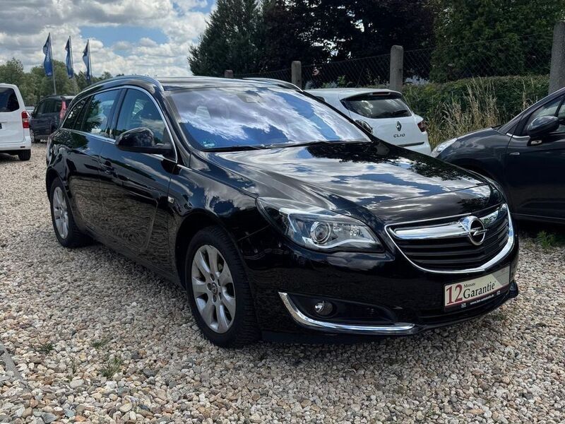 Schwarz Gebraucht 2016 Opel Insignia Innovation Kombi | 11.499 € (Etwas zu teuer) - Bild 1/4