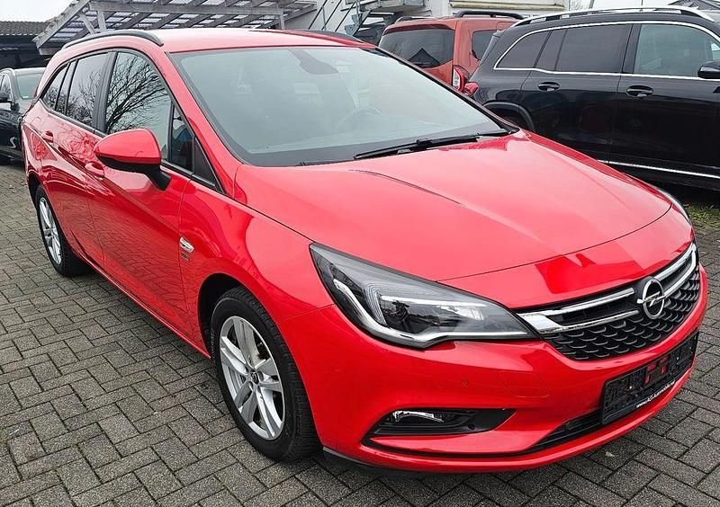 Gebraucht Opel Astra 110 PS (80 kW) 2019 Rot Kombi