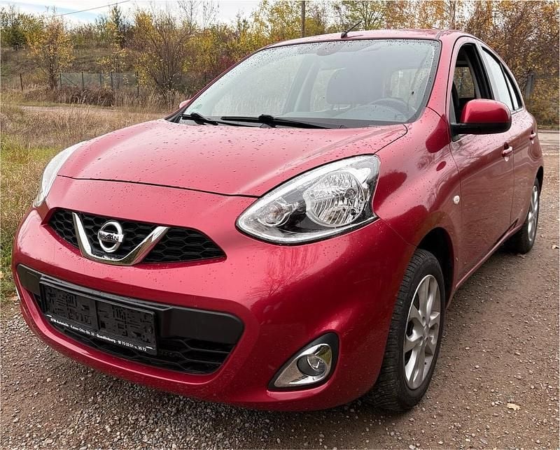 Rot Gebraucht 2016 Nissan Micra Kleinwagen | 5.999 € (Guter Preis) - Bild 1/4