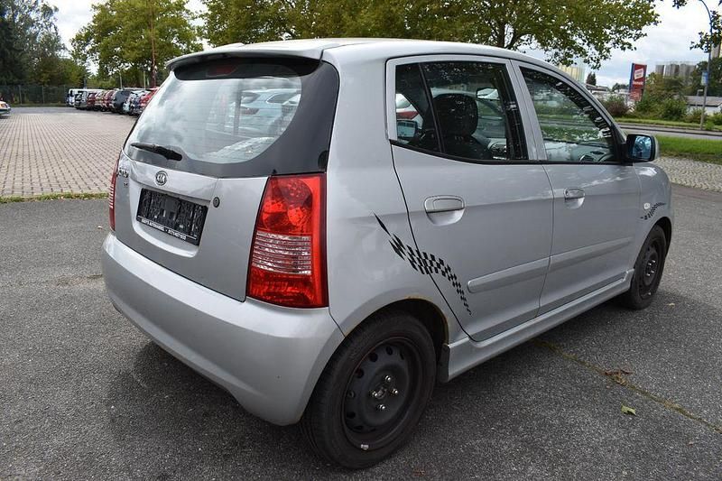 Gebraucht Kia Picanto EX 65 PS (47 kW) 2007 Silber Kleinwagen