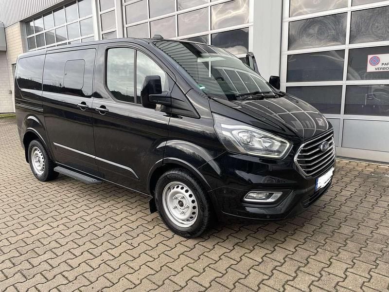Schwarz Gebraucht 2021 Ford Transit Custom Titanium Kombi | 32.980 € (Guter Preis) - Bild 1/4