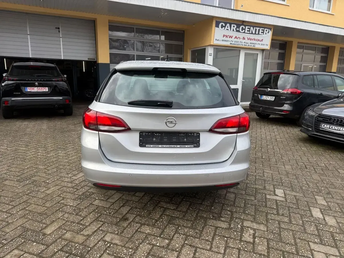 Gebraucht Opel Astra 110 PS (80 kW) 2019 Silber Kombi