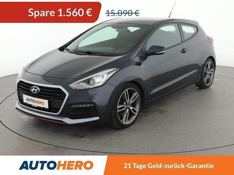 Schwarz Gebraucht 2017 Hyundai i30 Turbo Limousine | 12.610 € (Fairer Preis) - Bild 1/3