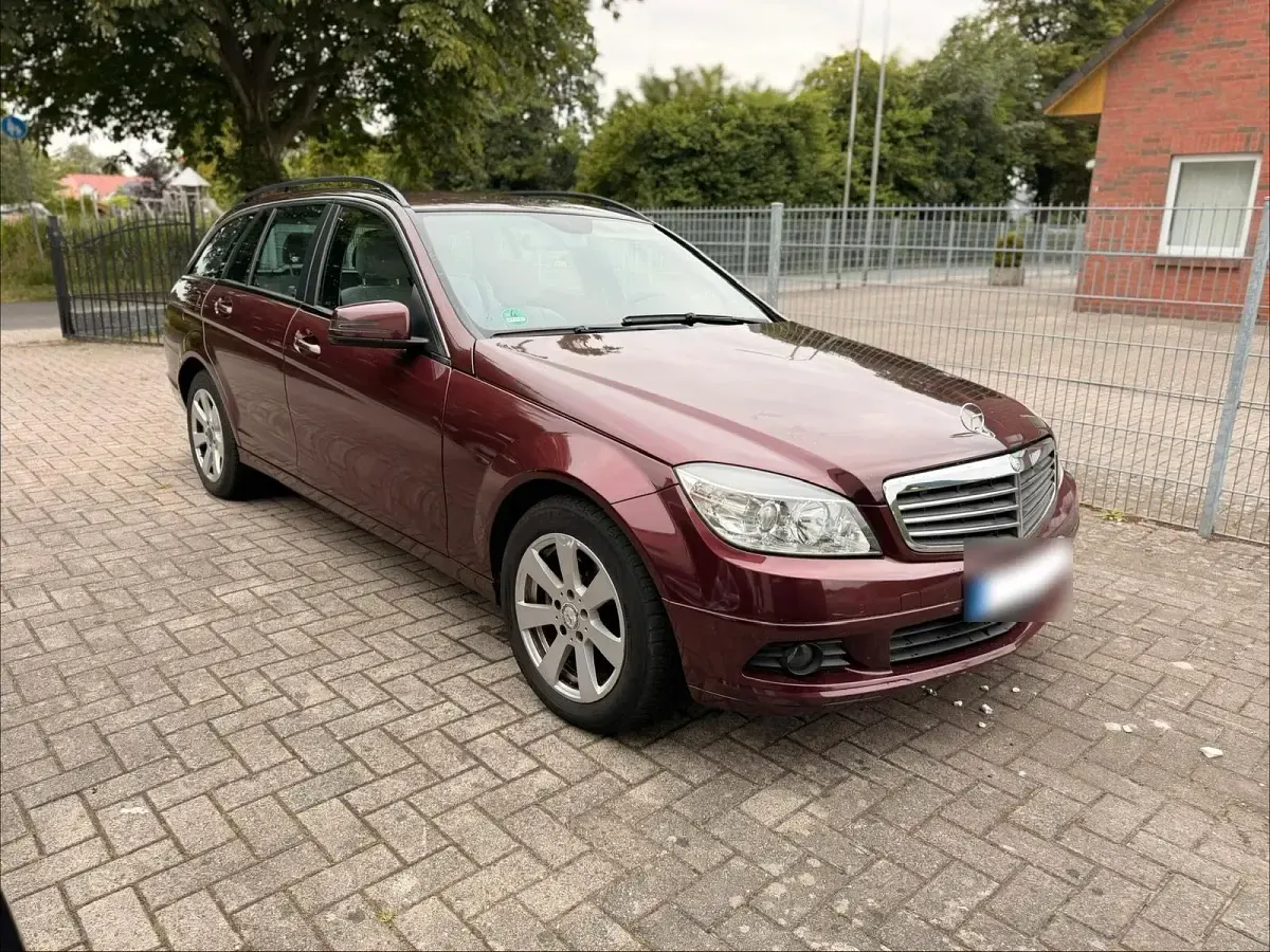 Gebraucht Mercedes C200 136 PS (100 kW) 2008 Rot Kombi