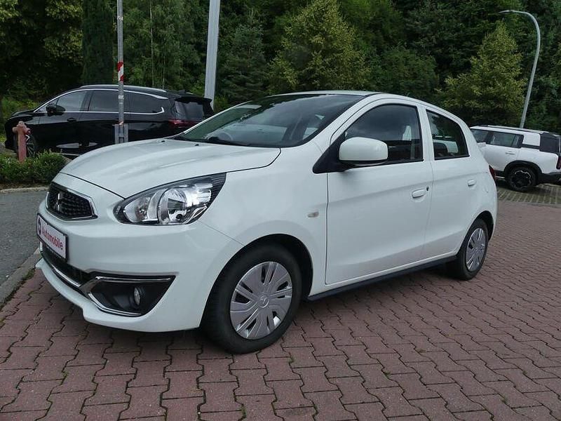 Weiß Gebraucht 2019 Mitsubishi Space Star Kleinwagen | 7.990 € (Fairer Preis) - Bild 1/4