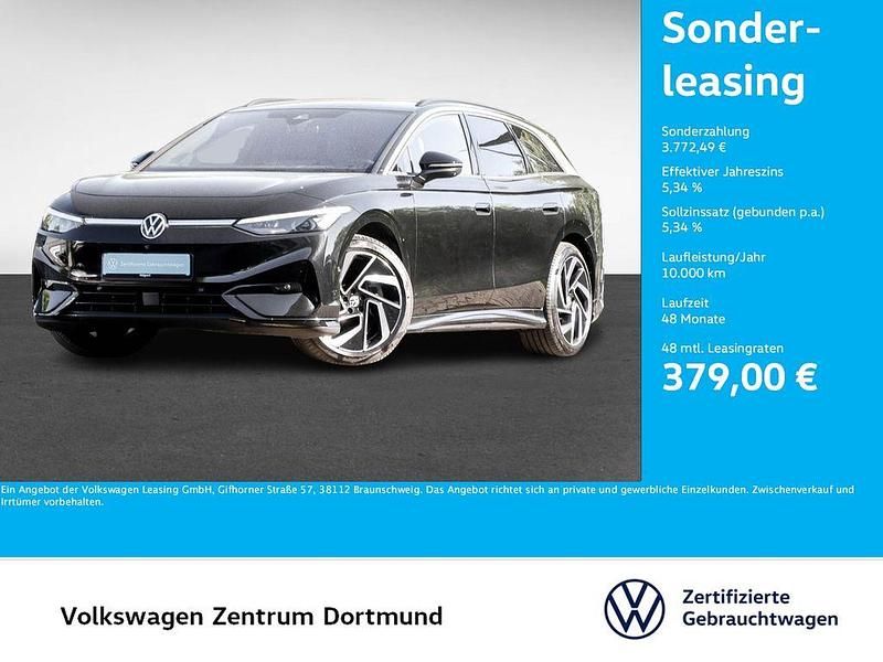 Grenadillschwarz metallic Gebraucht 2024 VW ID.7 Pro Limousine | 45.777 € (Guter Preis) - Bild 1/4