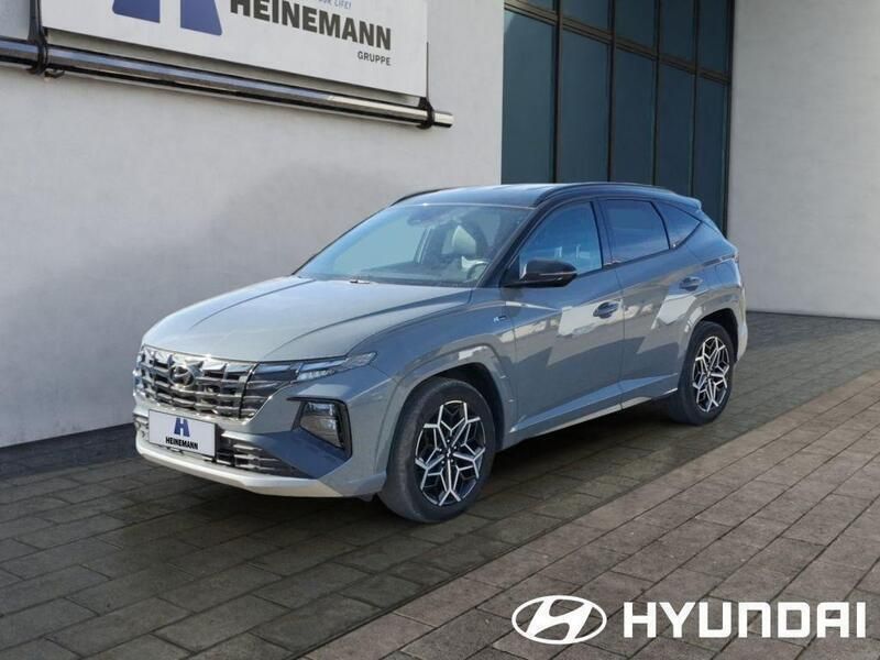 Shadow grey uni Gebraucht 2021 Hyundai Tucson N Line SUV | 32.950 € (Teuer) - Bild 1/4