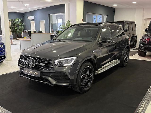 Grafitgrau metalliclack Gebraucht 2020 Mercedes GLC400d AMG line SUV | 45.900 € (Teuer) - Bild 1/4