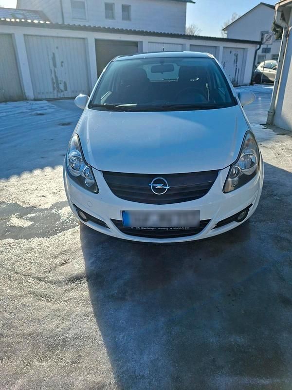 Weiß Gebraucht 2009 Opel Corsa Kleinwagen | 1.100 € (Superpreis) - Bild 1/4