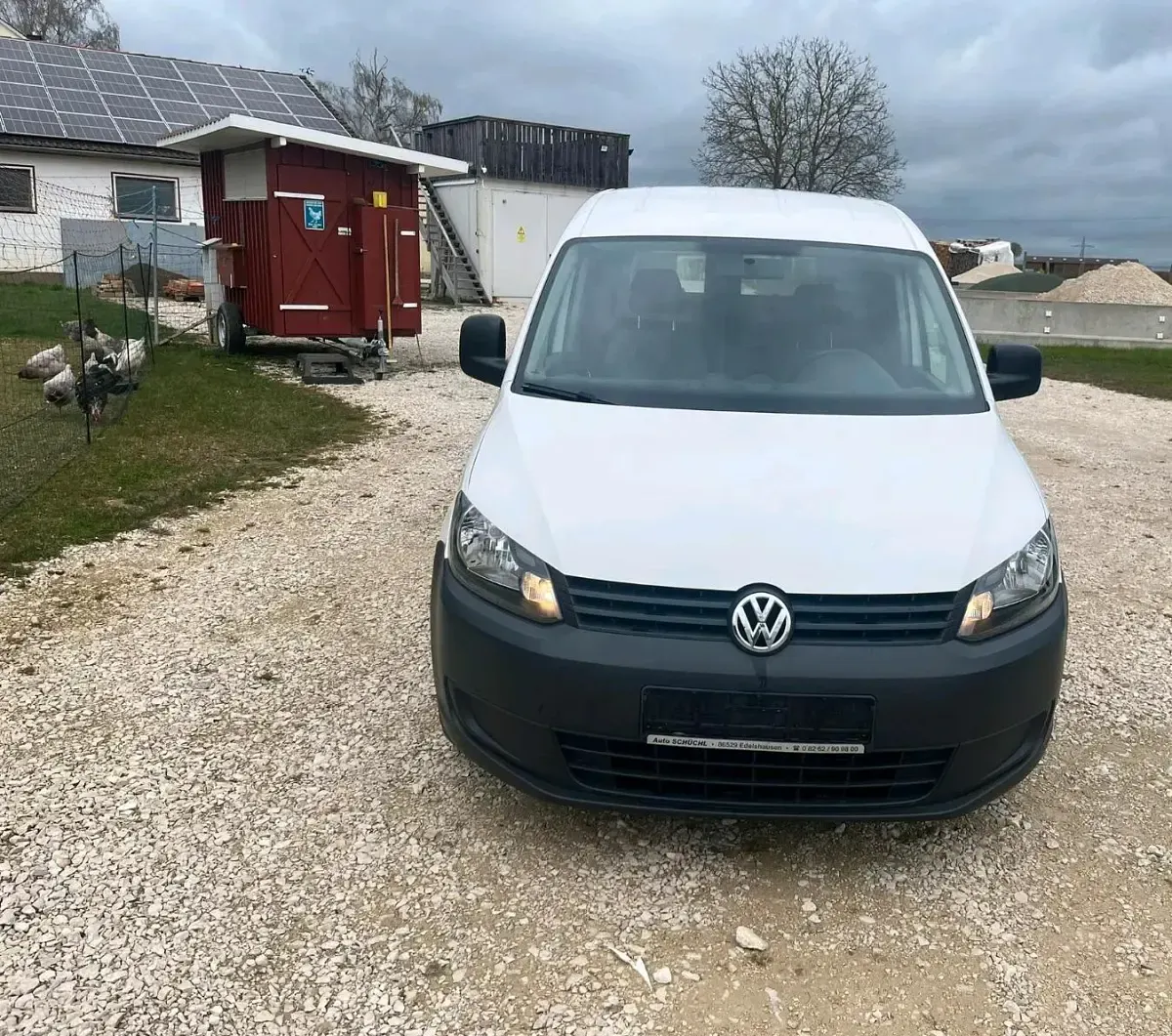 Usata VW Caddy 75 CV (55 kW) 2014 Bianco Monovolume