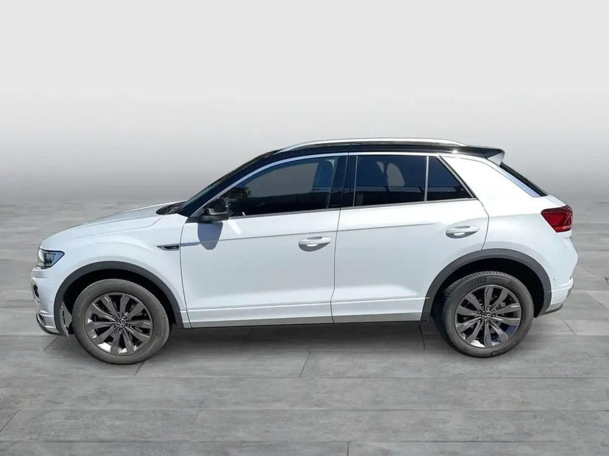 Gebraucht VW T-Roc Sport 150 PS (110 kW) 2021 White silver metallic SUV
