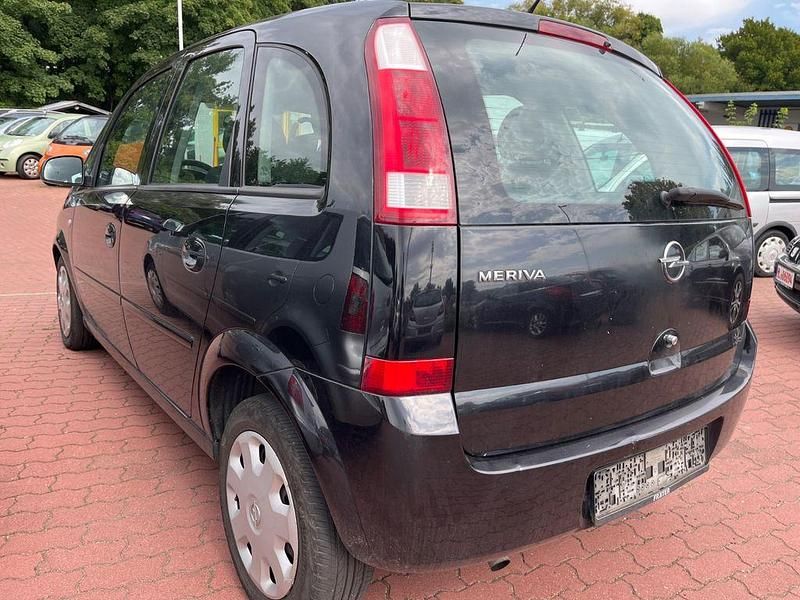 Schwarz Gebraucht 2005 Opel Meriva Edition Van / Kleinbus | 2.600 € (Teuer) - Bild 1/4