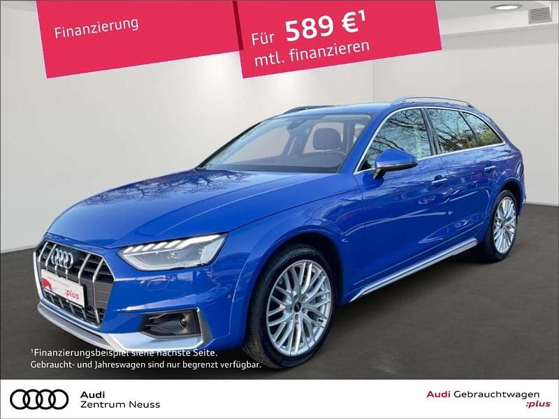 Blau Gebraucht 2022 Audi A4 Allroad Ambiente Kombi | 38.490 € (Fairer Preis) - Bild 1/3