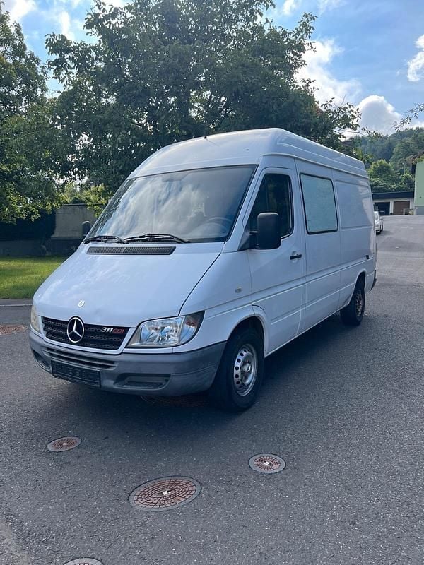 Weiß Gebraucht 2003 Mercedes Sprinter Van | 4.350 € - Bild 1/4