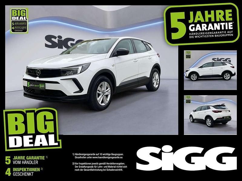 Jade weiss Gebraucht 2022 Opel Grandland X SUV | 17.580 € (Guter Preis) - Bild 1/4