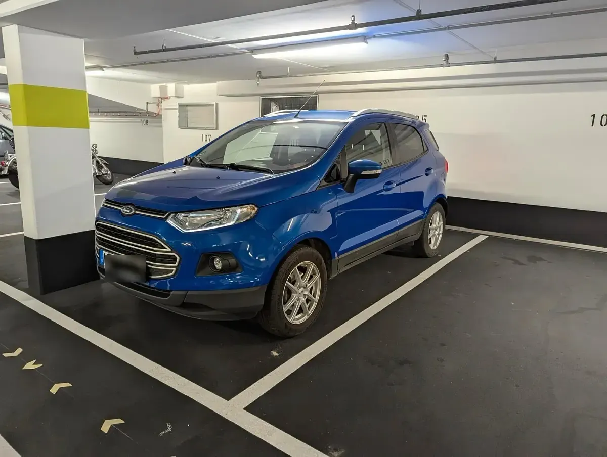 Gebraucht Ford Ecosport 110 PS (80 kW) 2017 Blau SUV