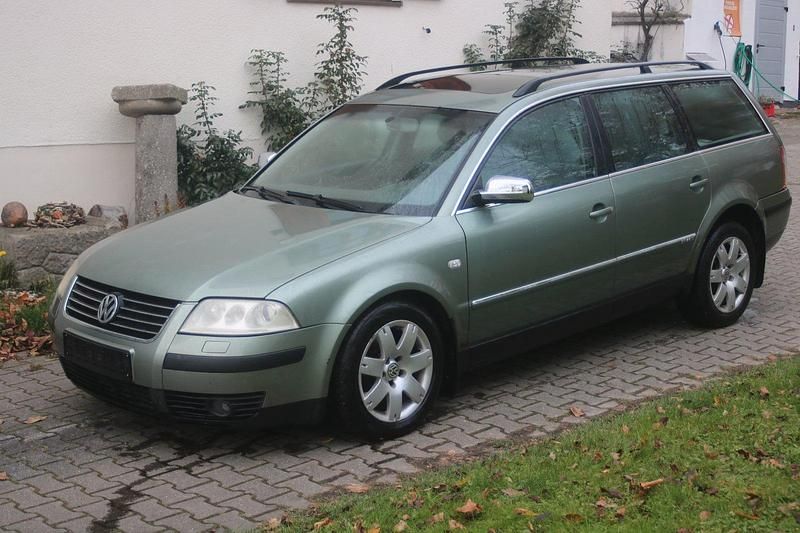 Usata VW Passat 131 CV (96 kW) 2003 Verde Station wagon