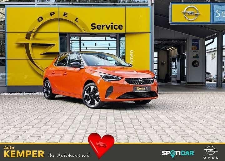 Power orange Gebraucht 2022 Opel Corsa-e Elegance Kleinwagen | 15.650 € (Fairer Preis) - Bild 1/4