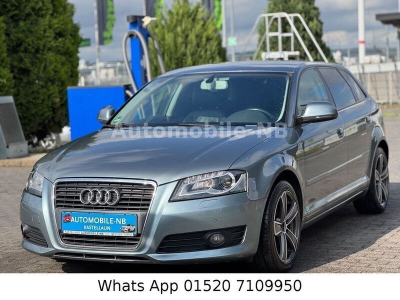 Grau Gebraucht 2009 Audi A3 Sportback Ambiente Limousine | 5.900 € (Guter Preis) - Bild 1/4