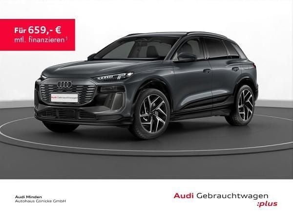 Grau (daytonagrau perleffekt) Gebraucht 2025 Audi Q6 e-tron Ambiente SUV | 66.481 € (Etwas zu teuer) - Bild 1/4