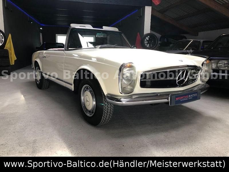 Gebraucht Mercedes 230 150 PS (110 kW) 1964 Weiß Cabrio