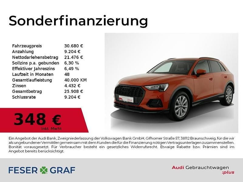 Gebraucht Audi Q3 Ambiente 150 PS (110 kW) 2022 Pulsorange SUV