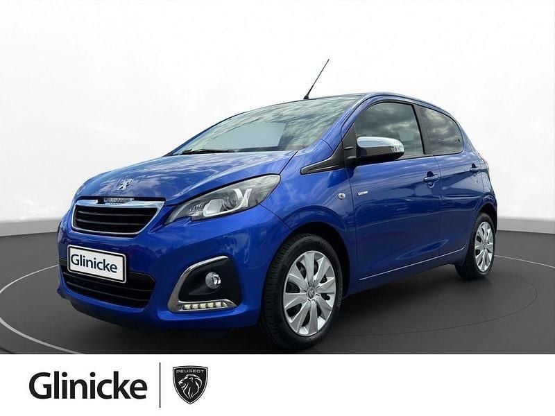 Blau Gebraucht 2022 Peugeot 108 Style Kleinwagen | 8.490 € (Guter Preis) - Bild 1/4