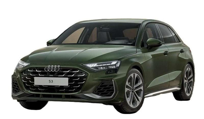 Neu Audi S3 Sport 333 PS (244 kW) 2025 Distrikgrün metallic Limousine
