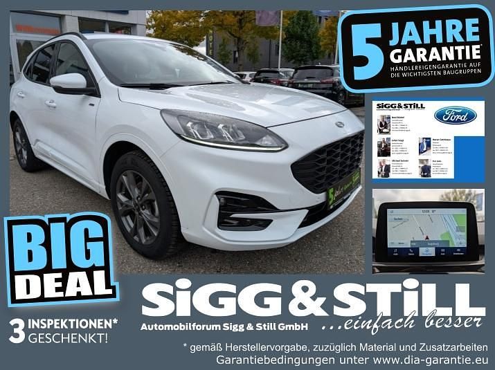 Frostweiß Gebraucht 2022 Ford Kuga ST-Line SUV | 23.940 € (Guter Preis) - Bild 1/4