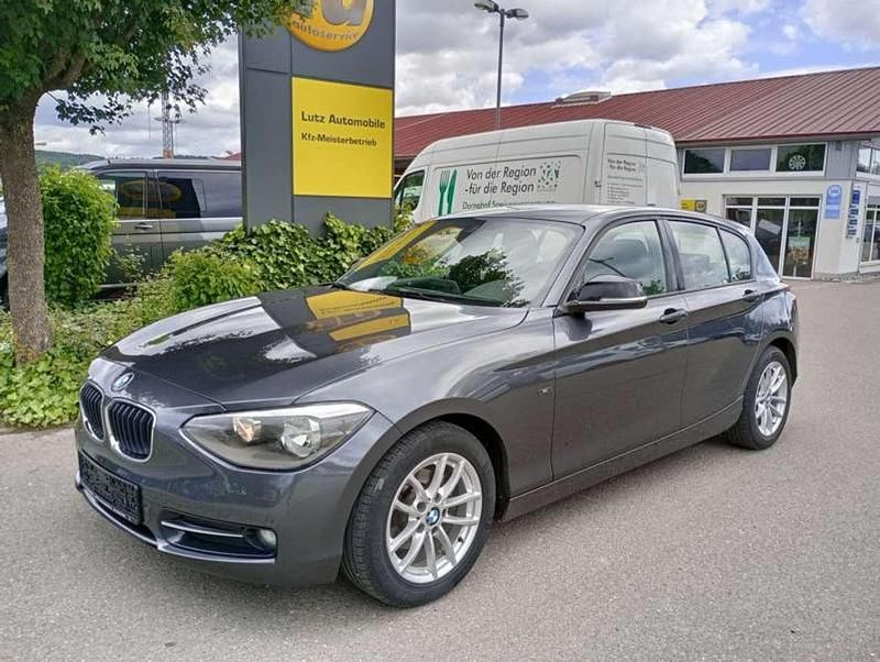 Gebraucht BMW 116 116 PS (85 kW) 2012 Mineralgrau metallic Kleinwagen